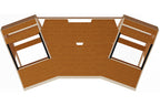 Sessiondesk GUSTAV 2.0 Studio Desk - 60s Brown
