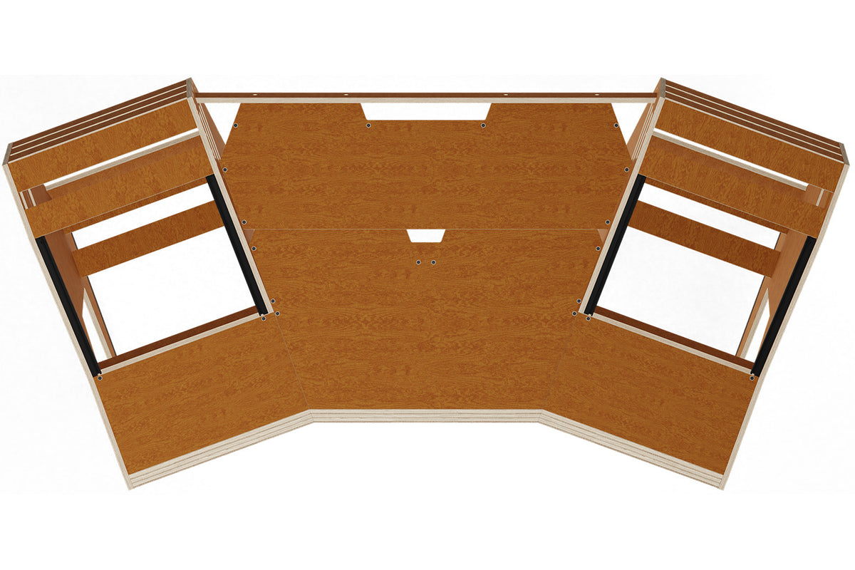 Sessiondesk GUSTAV 2.0 Studio Desk - 60s Brown