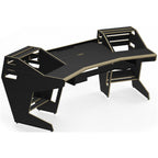 Sessiondesk GUSTAV 2.0 Studio Desk with KEY medium Keyboard Drawer - 90s Black