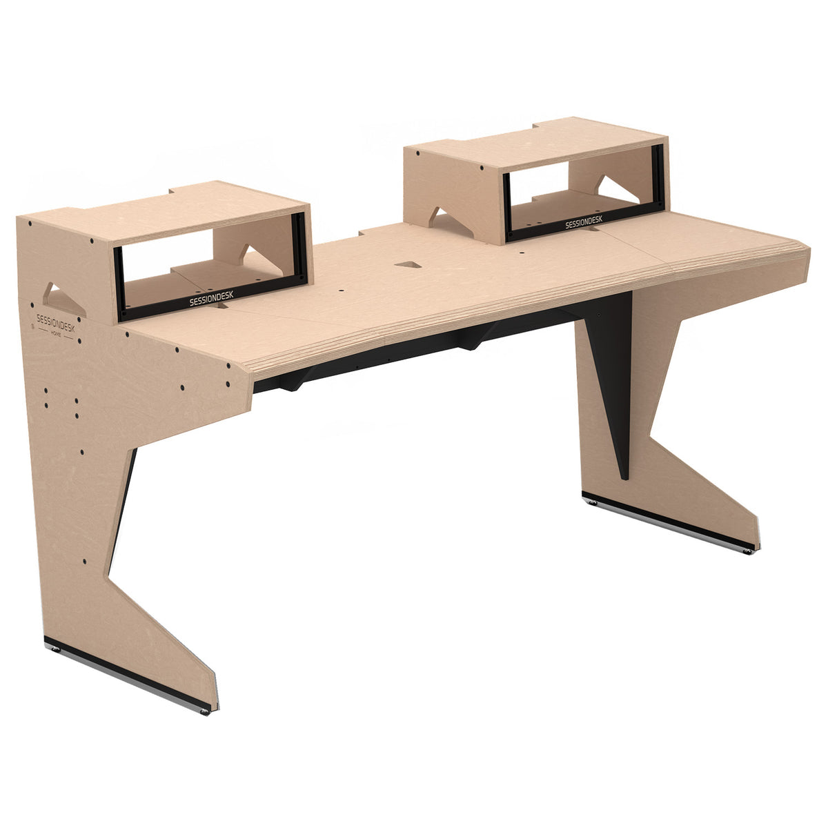 Sessiondesk HOME big 2.0 Studio Desk with HOME rack 2.0 - 100% Birch