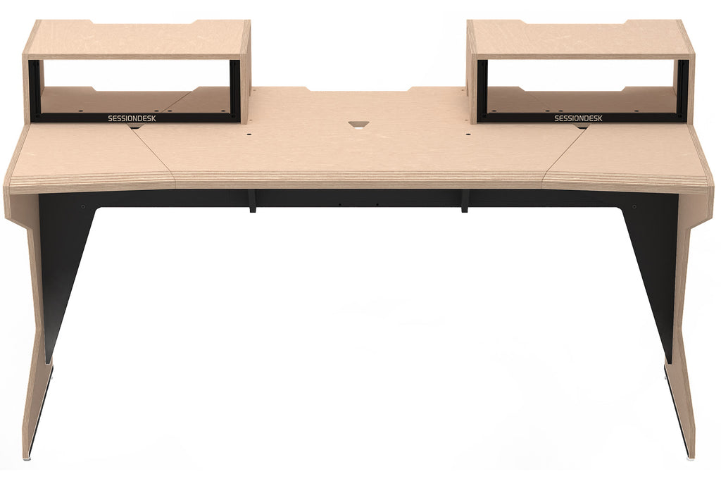 Sessiondesk HOME big 2.0 Studio Desk with HOME rack 2.0 - 100% Birch