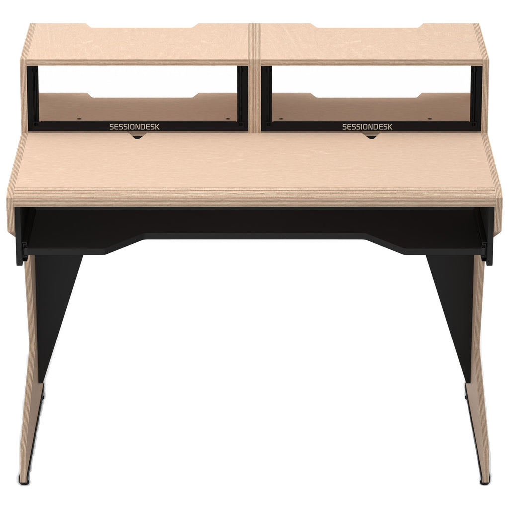 Sessiondesk HOME small 2.0 Studio Desk with HOME rack 2.0 and KEY small - 100% Birch
