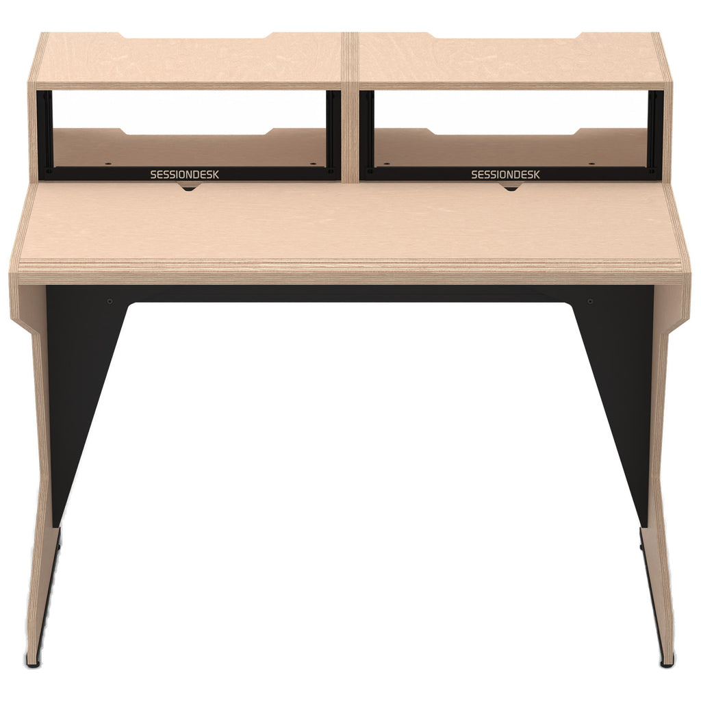 Sessiondesk HOME small 2.0 Studio Desk with HOME rack 2.0 - 100% Birch