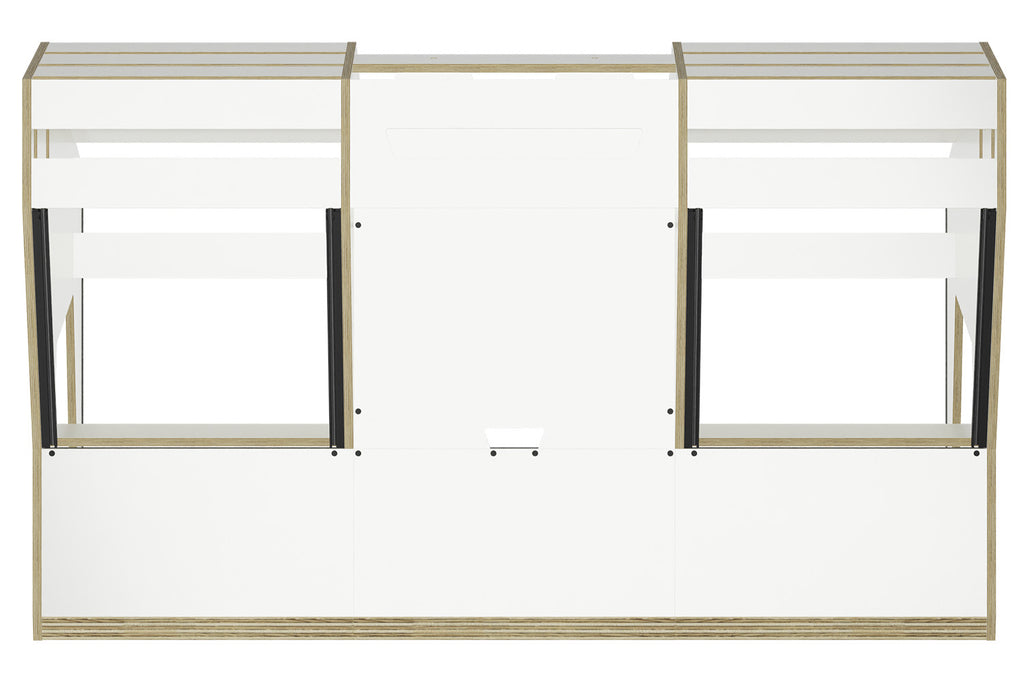Sessiondesk OKTAV 2.0 Studio Desk - 70s White