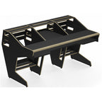 Sessiondesk OKTAV 2.0 Studio Desk with KEY big Keyboard Drawer - 90s Black