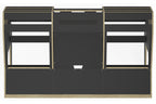 Sessiondesk OKTAV 2.0 Studio Desk - 90s Black