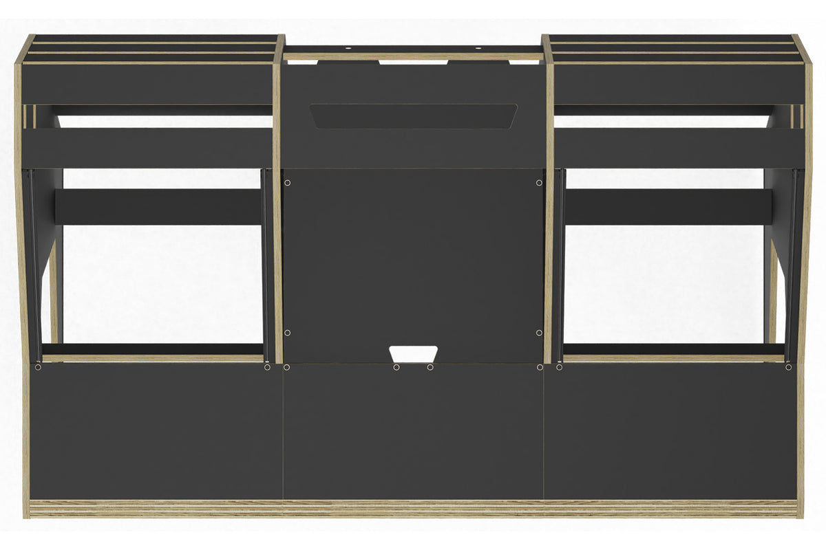 Sessiondesk OKTAV 2.0 Studio Desk - 90s Black
