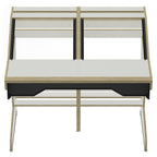 Sessiondesk QUINTAV 2.0 Studio Desk with KEY small Keyboard Drawer - 70s White