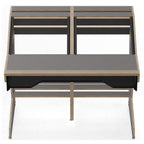 Sessiondesk QUINTAV 2.0 Studio Desk with KEY small Keyboard Drawer - 80s Grey