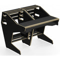 Sessiondesk QUINTAV 2.0 Studio Desk with KEY small Keyboard Drawer - 90s Black