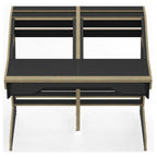 Sessiondesk QUINTAV 2.0 Studio Desk with KEY small Keyboard Drawer - 90s Black