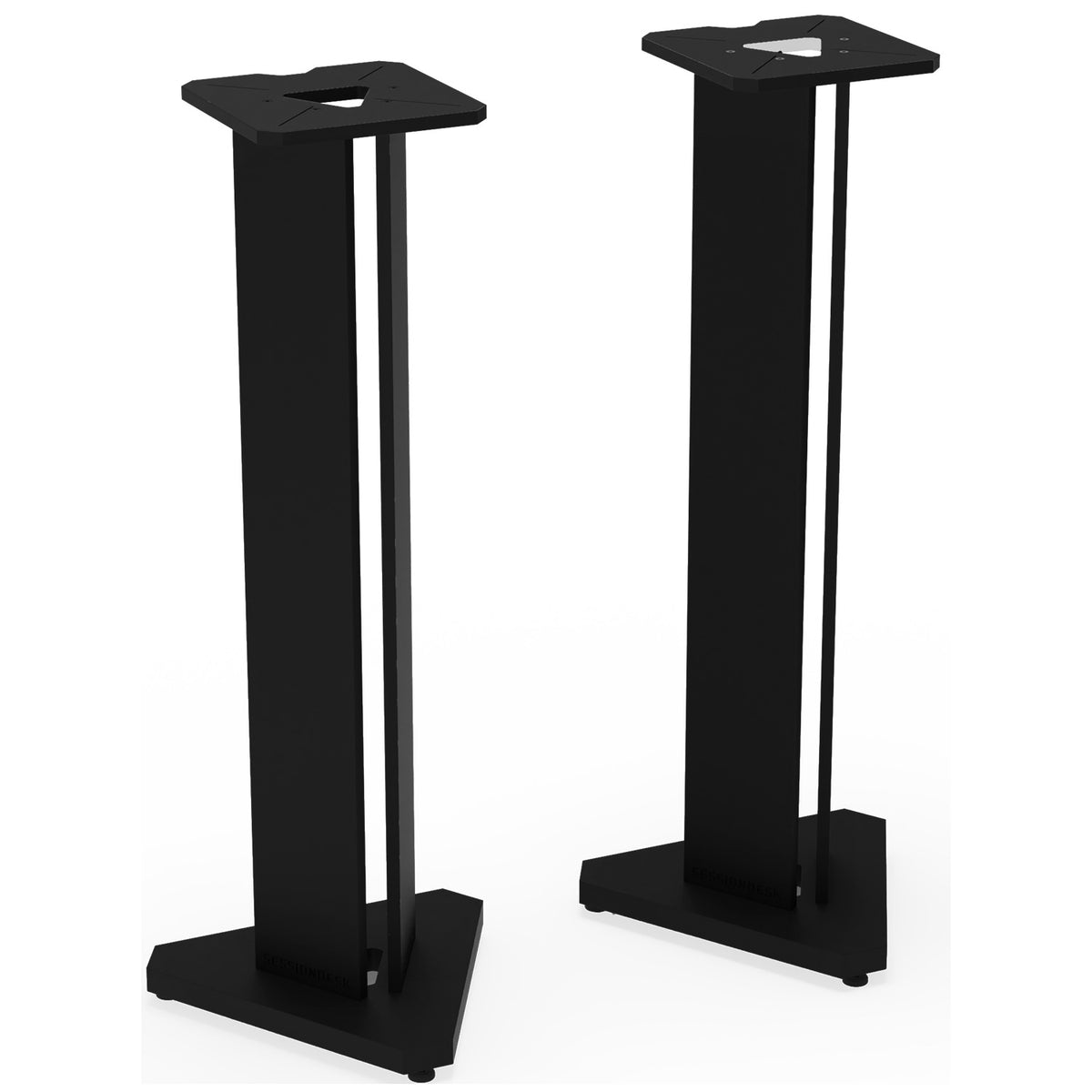 Sessiondesk STAND-UP 107 42" Speaker Stand - Pair, 90s Black