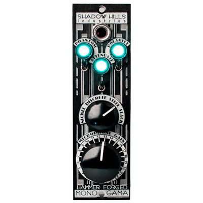 Shadow Hills Industries Mono GAMA 500 Series Microphone Preamp - Hammer Forged Noir