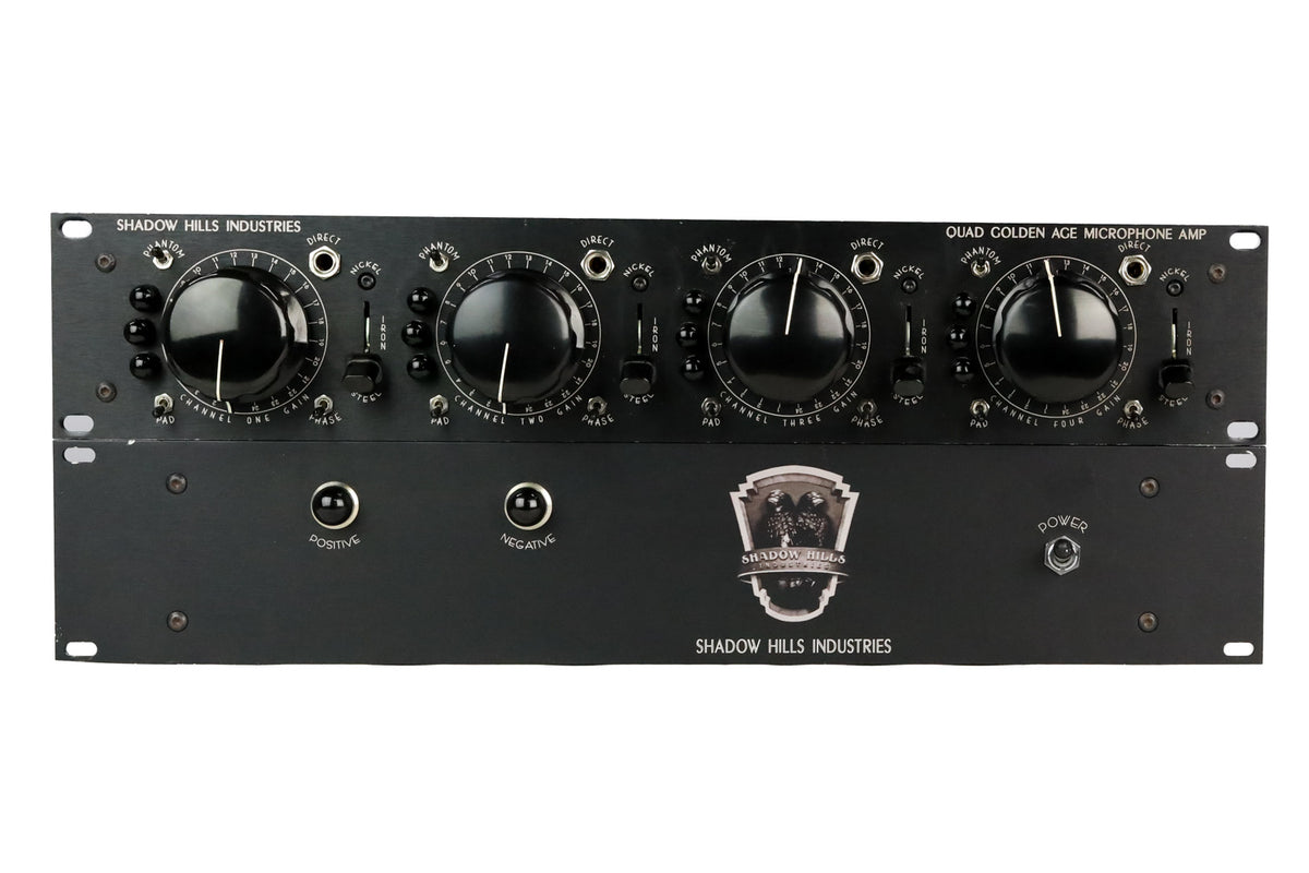 Shadow Hills Quad GAMA 4 Channel Mic Preamp #SHQG206 (Used)
