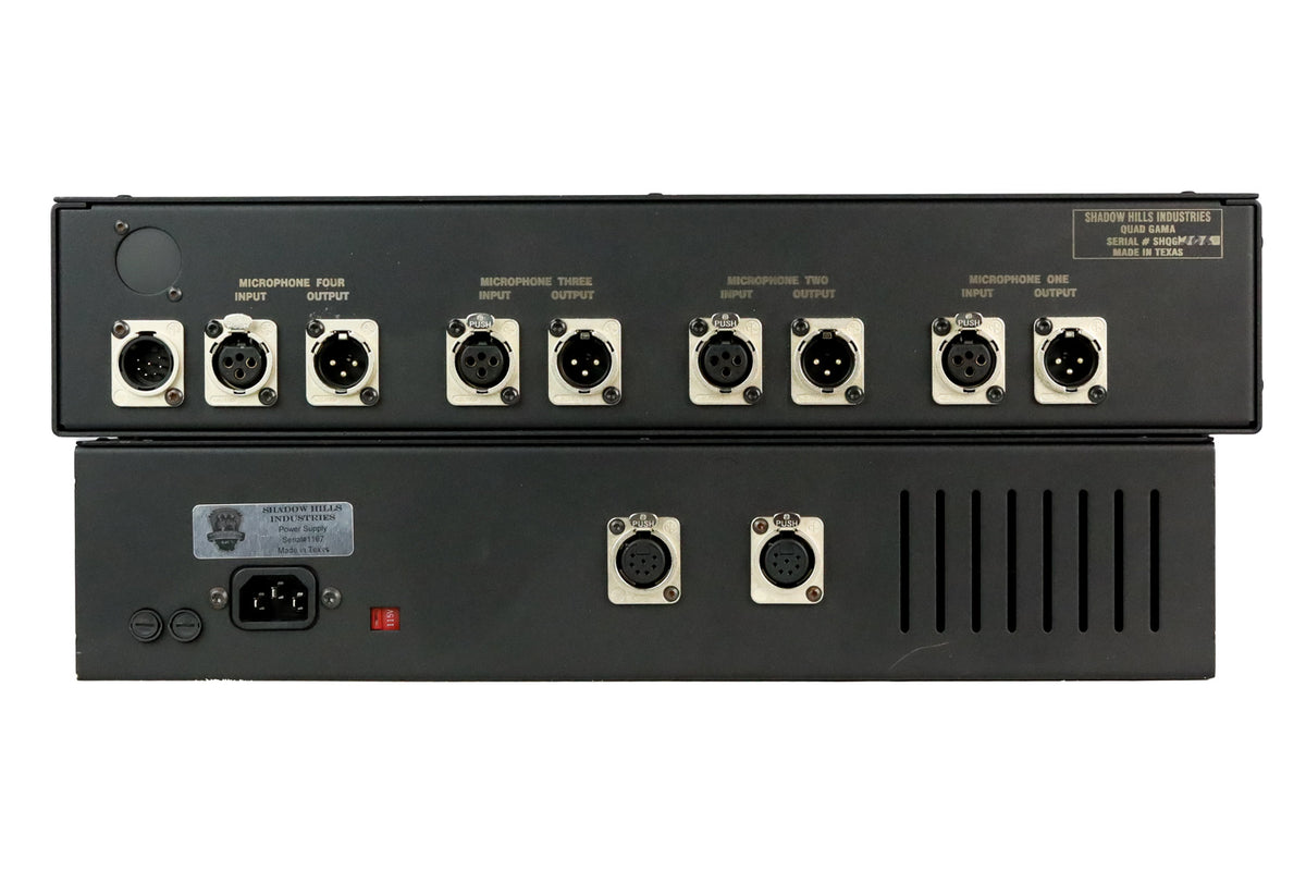 Shadow Hills Quad GAMA 4 Channel Mic Preamp #SHQG206 (Used)