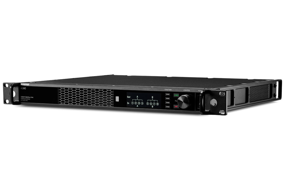 Shure AD8C Axient Digital PSM 8-port Combiner - 470-960 MHz
