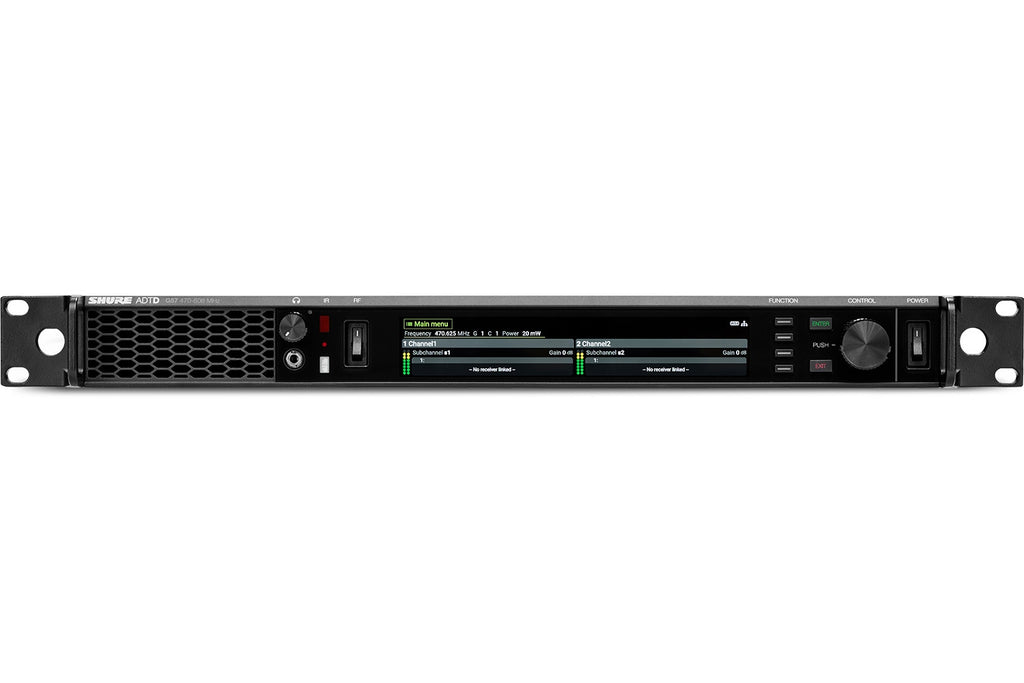 Shure ADTD Axient Digital PSM Wireless Dual Transmitter with DC Power - G57 (470-(608 MHz)