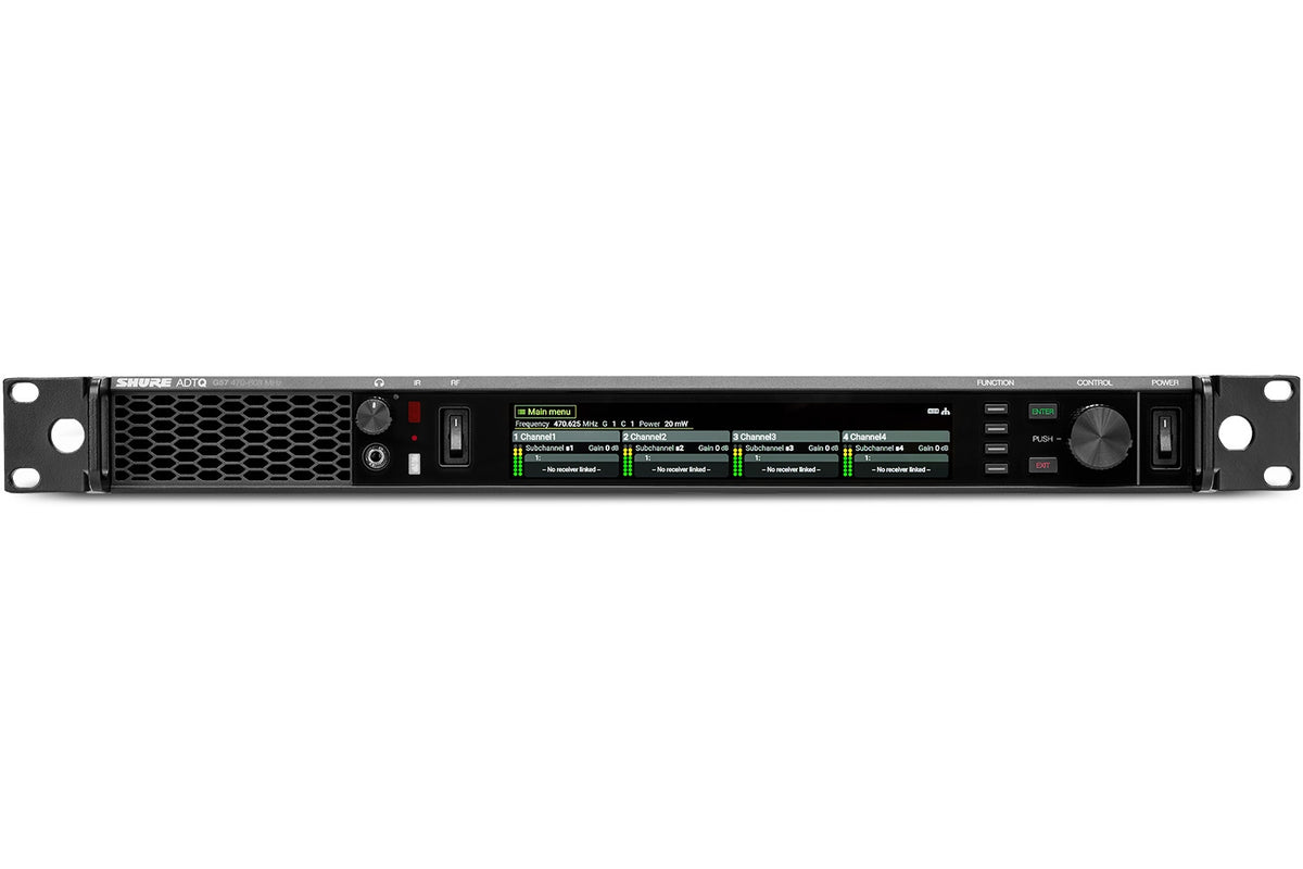 Shure ADTQ Axient Digital PSM Wireless Quad Transmitter - K54 (606-663 MHz)