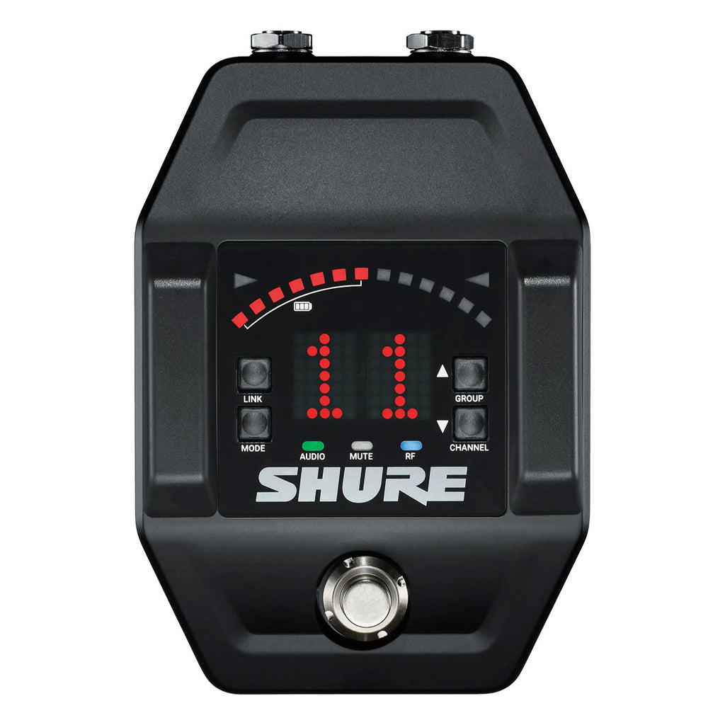 Shure GLXD6+ Digital Wireless Dual Band Guitar Pedal Receiver