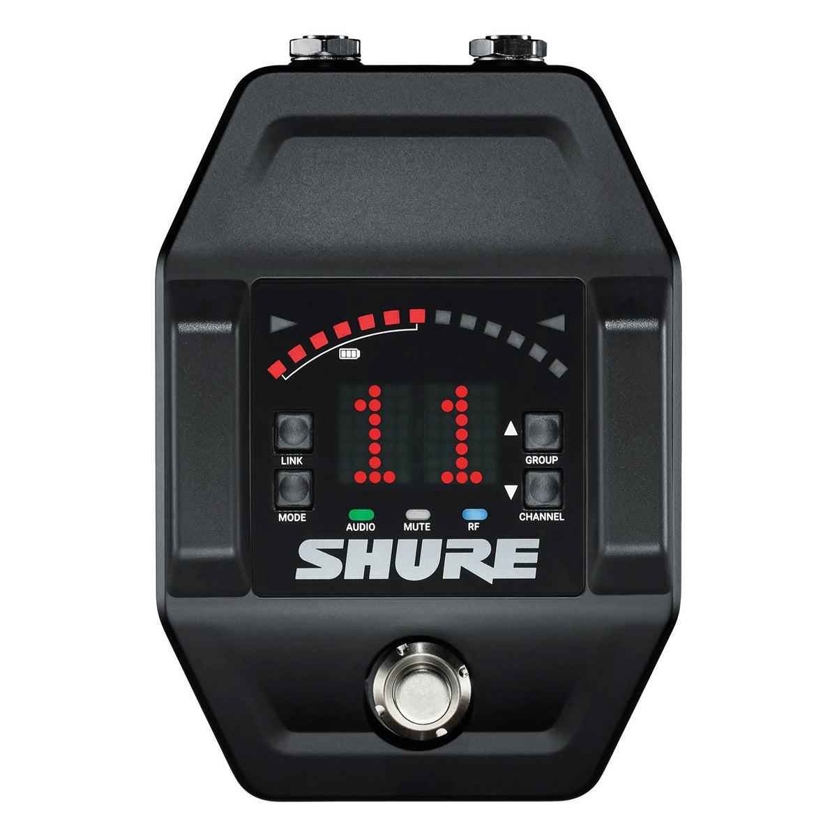 Shure GLXD6+ Digital Wireless Dual Band Guitar Pedal Receiver