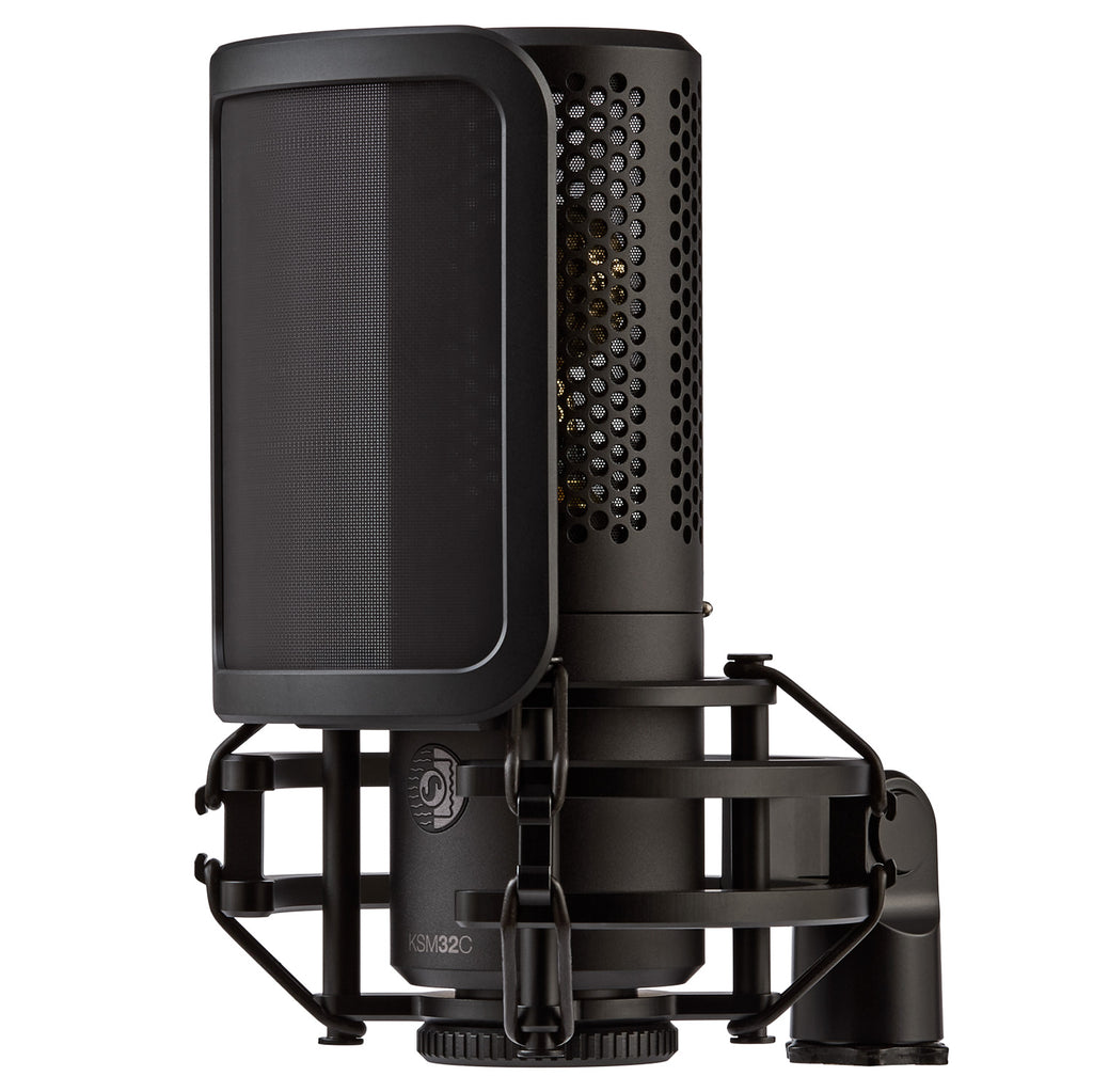 Shure KSM32C/SM Cardioid Condenser Microphone with Shock Mount
