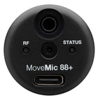 Shure MoveMic 88+ Wireless Stereo Microphone and Camera Receiver Kit