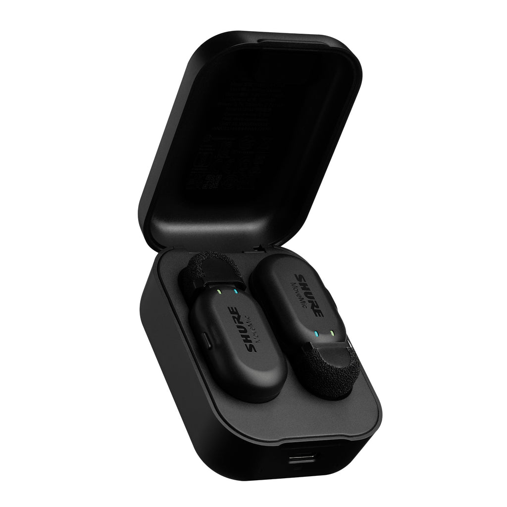 Shure MoveMic Two Dual-Channel Wireless Lavalier Microphones