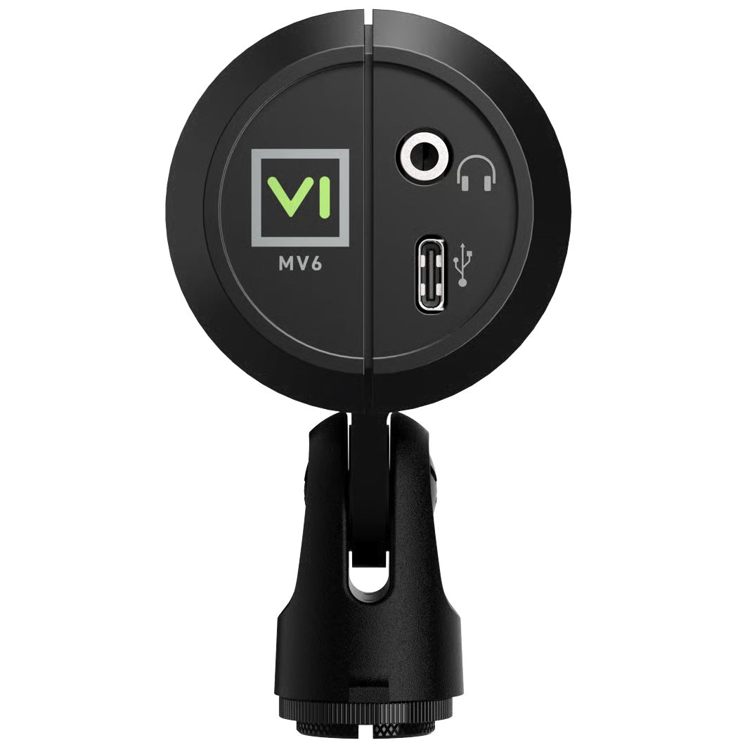 Shure MV6 Gen 2 USB Gaming Microphone - Black