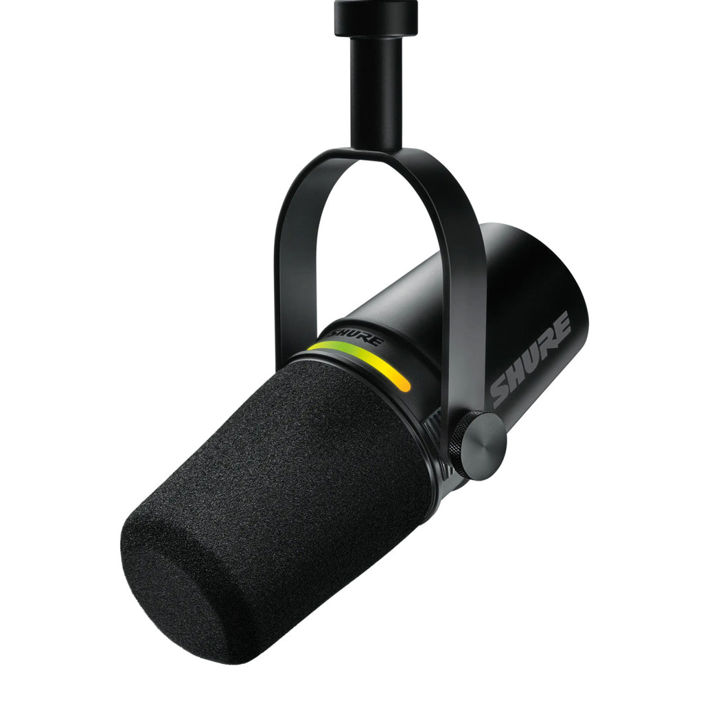 Shure MV7+ Hybrid Dynamic Podcast Microphone - Black (Demo Deal)