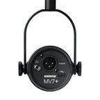 Shure MV7+ Hybrid Dynamic Podcast Microphone - Black (Demo Deal)