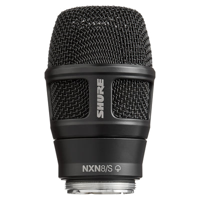 Shure Nexadyne 8/S Supercardioid Dynamic Wireless Capsule for Handheld Transmitters - Black