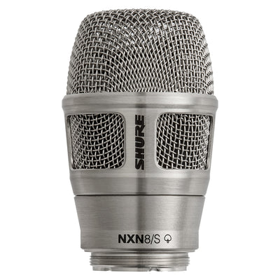 Shure Nexadyne 8/S Supercardioid Dynamic Wireless Capsule for Handheld Transmitters - Nickel