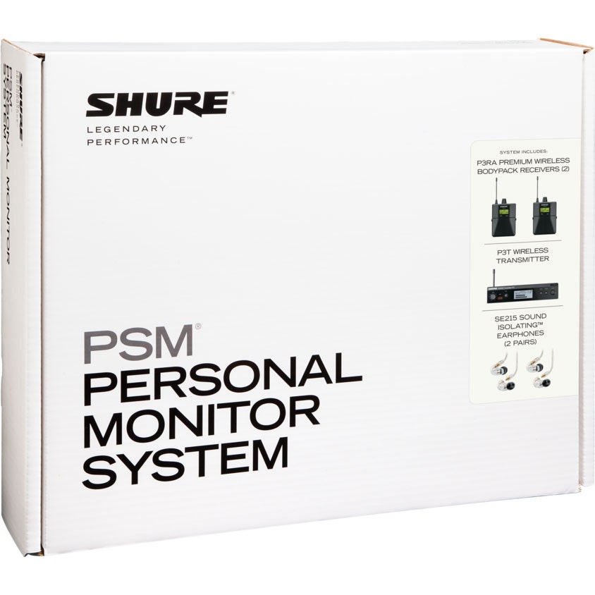 Shure PSM300 Pro Wireless Dual In-Ear System - H20 Band