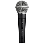 Shure SM58S Cardioid Dynamic Vocal Microphone with Switch