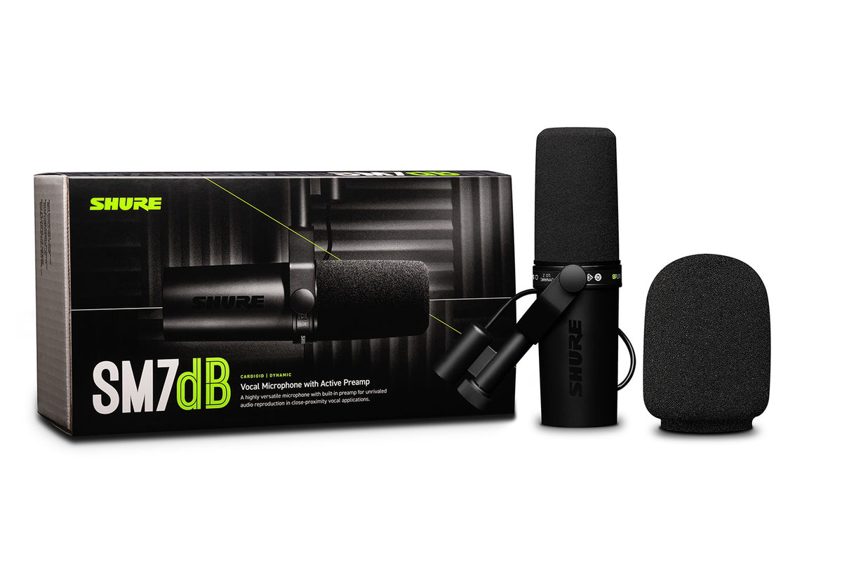 Shure SM7dB Dynamic Vocal Microphone