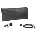 Shure WL185m Cardioid Lavalier Microphone - Black, LEMO Connector
