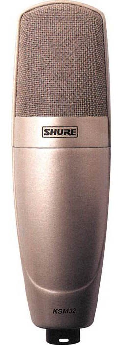 Shure KSM32 Side-Address Cardioid Condenser Mic - Champagne