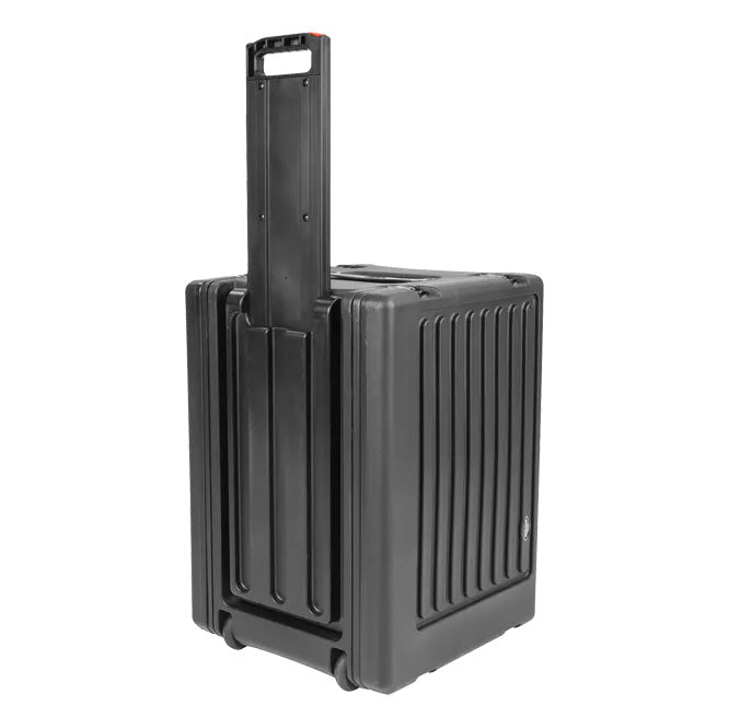 SKB 1SKB-R8SW 8U Shallow Roto Rack with Wheels And Handle