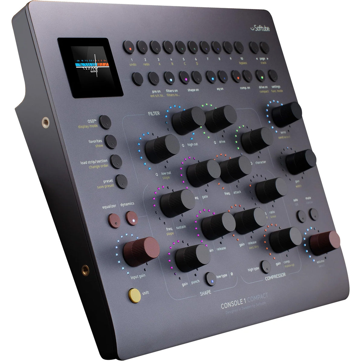 Softube Compact Studio Bundle with Flow Studio and Console 1 Control Surfaces