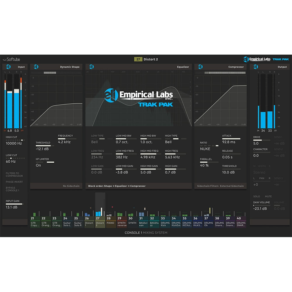 Softube Empirical Labs Trak Pak for Console 1 - Electronic Delivery