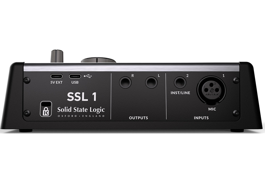Solid State Logic SSL 1 2-in/2-out USB-C Audio Interface