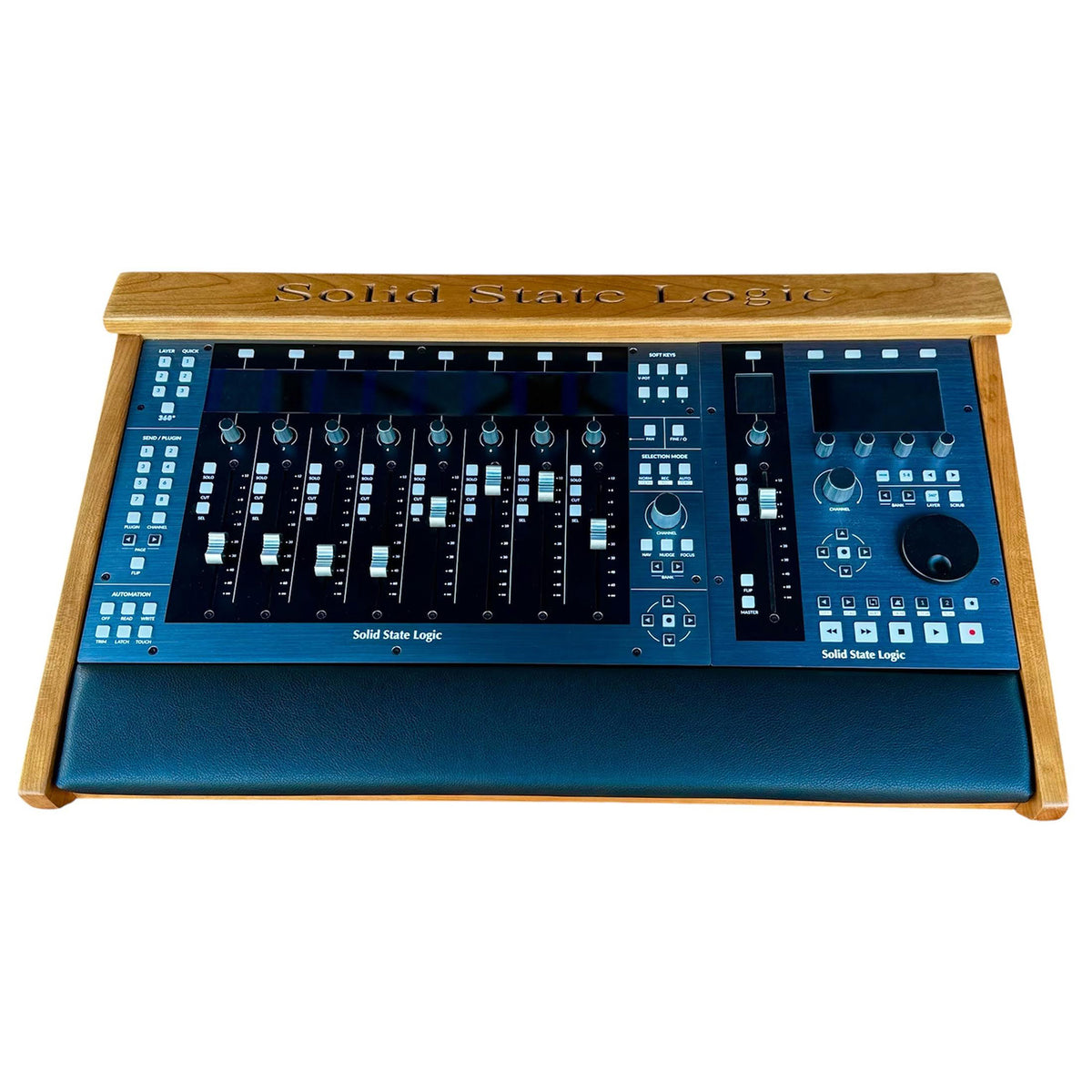 Solid Surrounds SSL DAW Controller Surround Console 2-Bay - Oak