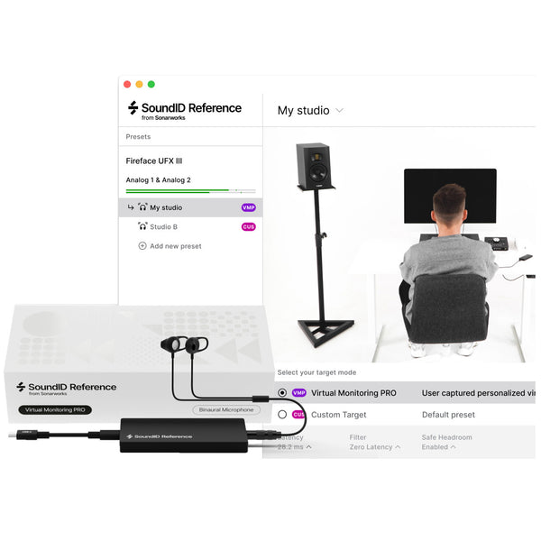 Sonarworks SoundID Reference Virtual Monitoring PRO with Binaural