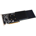 Sonnet M.2 4x4 Silent 3.0 x16 PCIe Card for NVMe SSDs