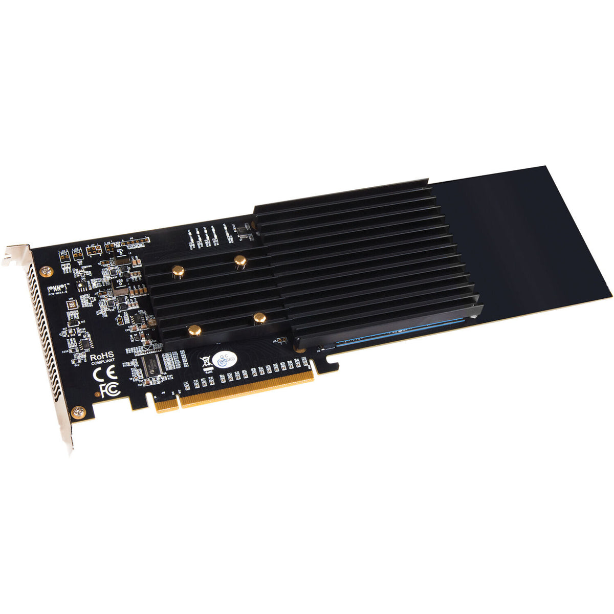 Sonnet M.2 4x4 Silent 3.0 x16 PCIe Card for NVMe SSDs