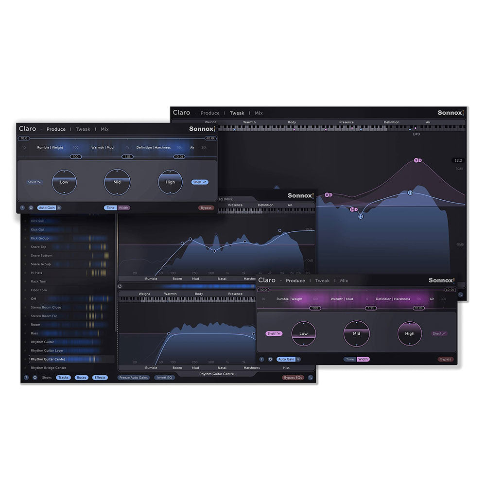 Sonnox Claro EQ Plug-in - Elec Del