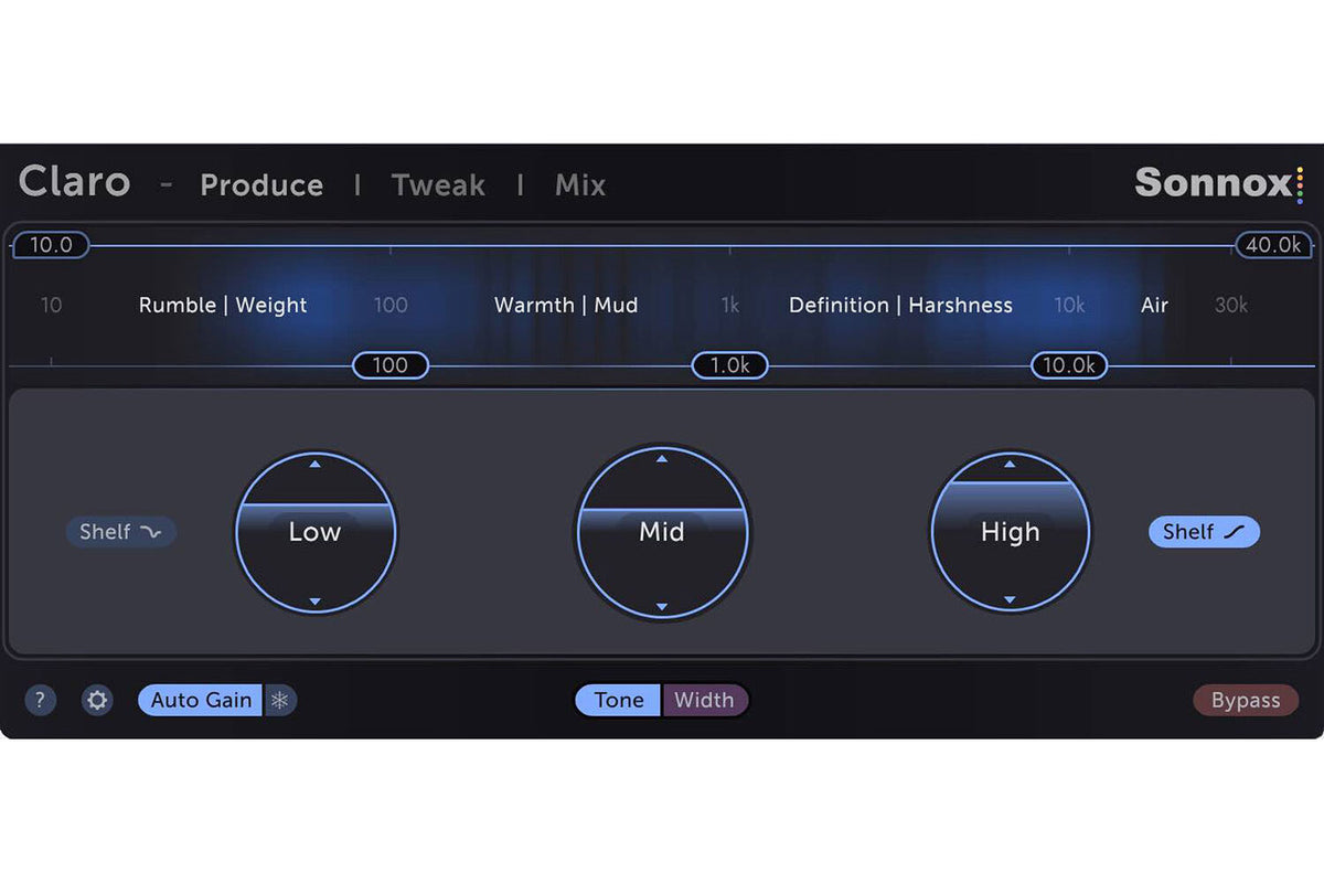 Sonnox Claro EQ Plug-in - Elec Del