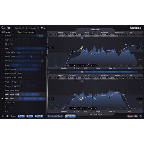 Sonnox Claro EQ Plug-in - Elec Del