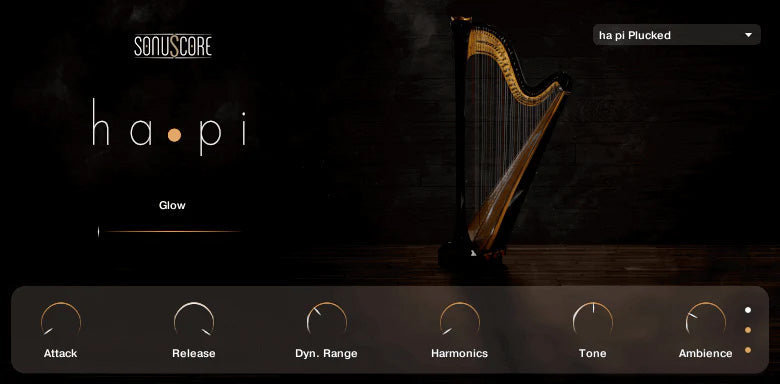 Sonuscore HA-PI Concert Harp Virtual Instrument for Kontakt - Electronic Delivery
