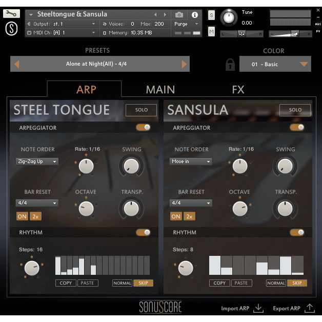 Sonuscore Origins Vol. 1: Steel Tongue & Sansula Virtual Instrument for Kontakt - Electronic Delivery